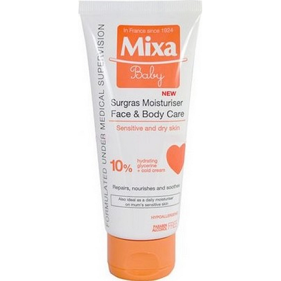 Mixa Baby Surgras Moisturiser 100 ml