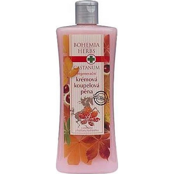 Bohemia Gifts Castanum Horse Chestnut Extract Regenerating Bath Foam 500ml
