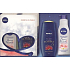 Nivea Body Cherry body lotion 200 ml + shower gel 250 ml, cosmetic set