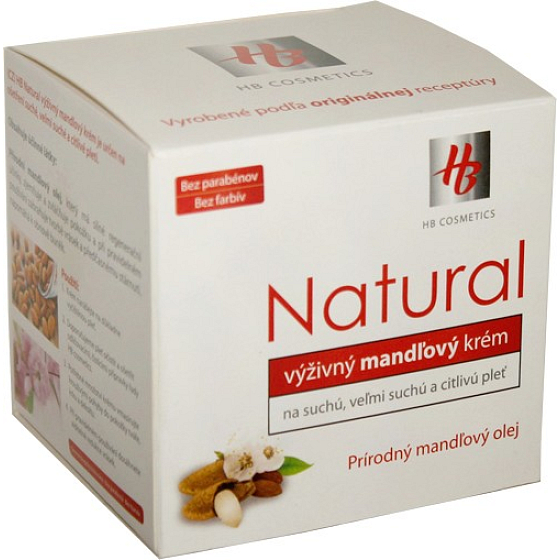 HB Natural Almond nourishing cream 50 ml