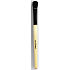 Be Chic! Professional White B 07 cosmetic brush with natural black goat bristles for eyes flat 16 cm