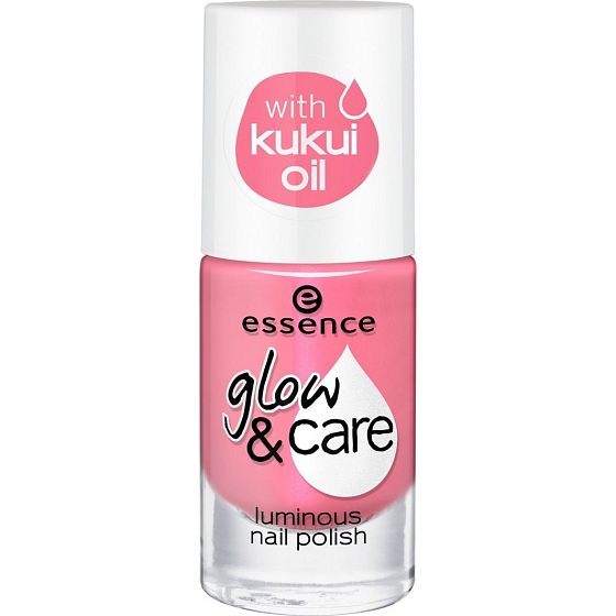 Essence Glow & Care Luminous Nail Polish nail polish 04 Happy Girls Shine Brighter 8 ml