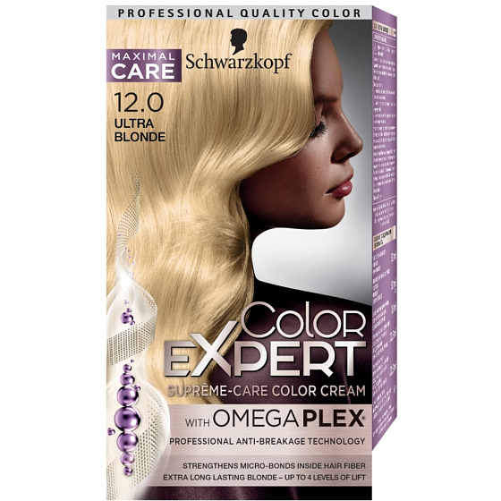 Schwarzkopf Color Expert hair color 12.0 Ultra blond