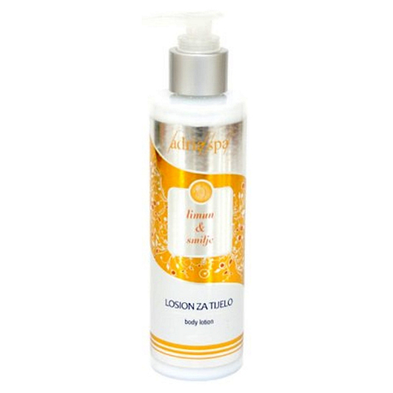 Adria Spa Citron & Immortelle regenerating body lotion 200 ml