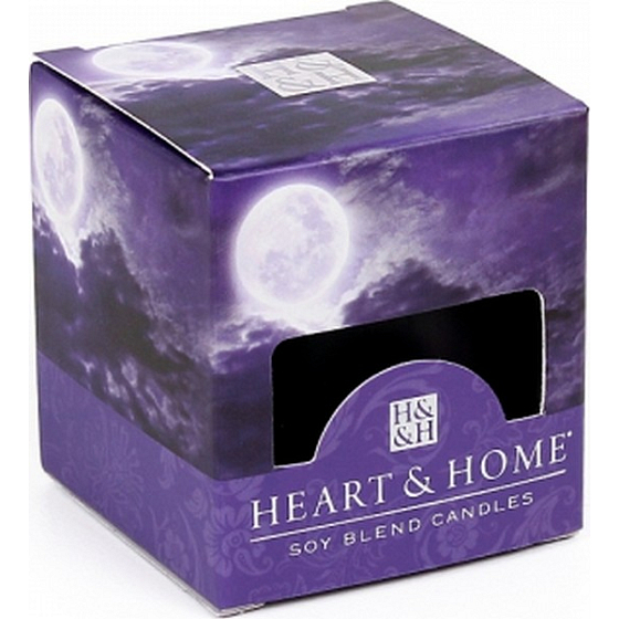 Heart & Home Mysterious full moon Soy scented candle without packaging burns for up to 15 hours 53 g