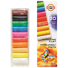Koh-i-Noor School Modeling Clay Butterfly 10 Colors of 20 g Koh-i-Noor School Modeling Clay Butterfly 10 Colors of 20 g