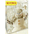 Nekupto Gift paper bag 23 x 18 x 10 cm Christmas 1801 02 WBM