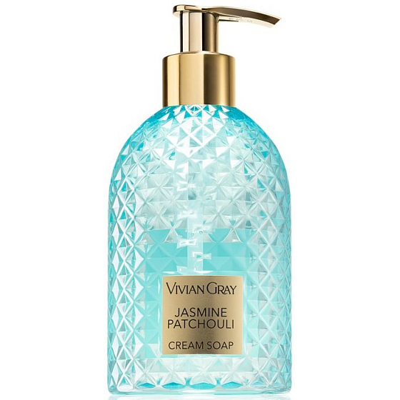 Vivian Gray C Jasmine and Patchouli luxury liquid soap with a 300 ml dispenser