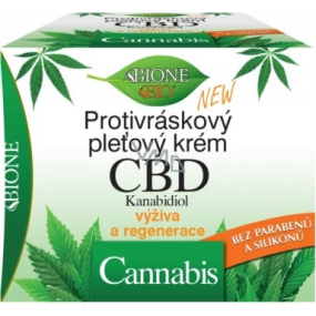Bione Cosmetics CBD Cannabidiol anti-wrinkle skin cream 51 ml