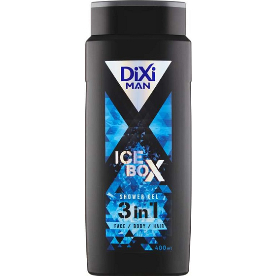 Dixi Men 3in1 Ice Box shower gel for men 400 ml