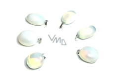 Opalit Troml pendant synthetic stone 2,2 - 3 cm, 1 piece, stone of wishes and hope