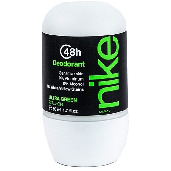 Nike Ultra Green Man deodorant roll-on for men 50 ml