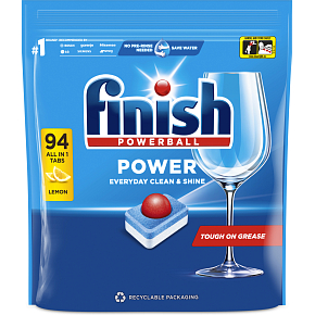 Finish All in 1 Max Lemon Dishwasher Tablets, 94 pcs