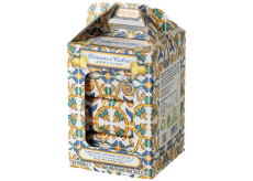 Iteritalia Lemon & Citron Italian Natural Toilet Soap 3 x 100 g, Christmas Gift Set