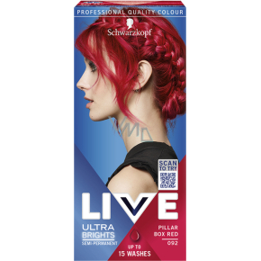 Schwarzkopf Live Ultra Brights Hair Color Passionate Red 092