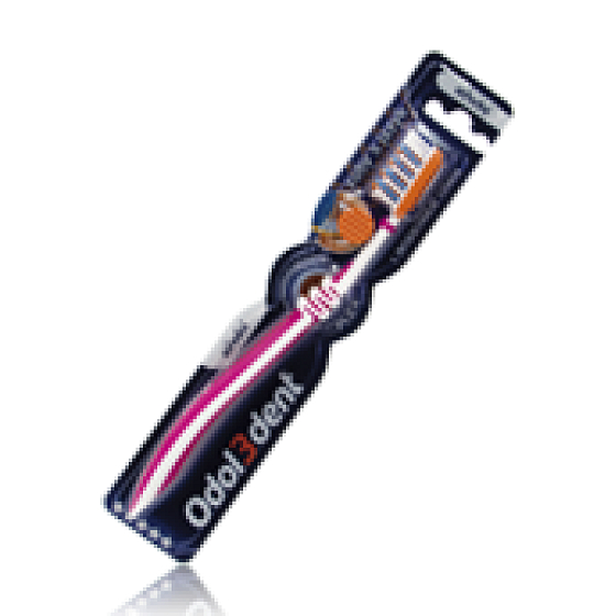 Odol3dent Teeth + Tongue soft toothbrush with compact head 1 piece