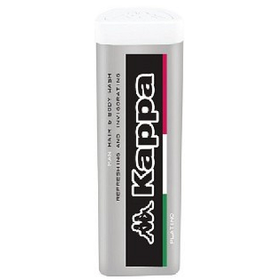 Kappa Platino 2 in 1 shower gel and hair shampoo for men 250 ml