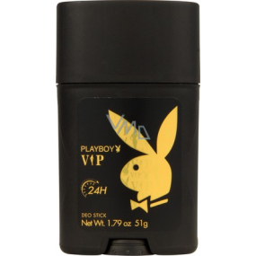 Playboy Vip for Him antiperspirant deodorant stick for men 51 g