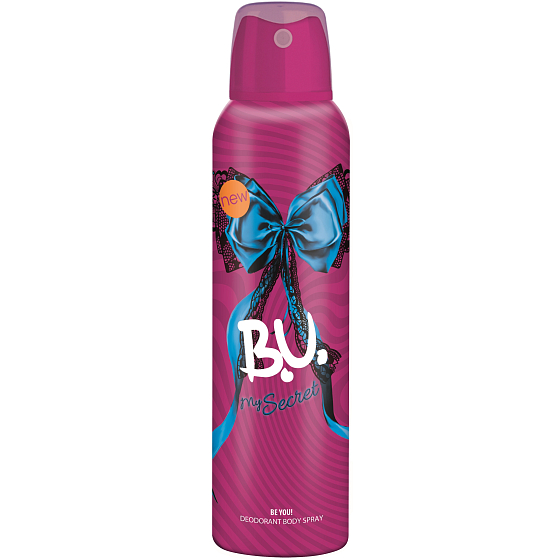 BU My Secret deodorant spray for women 150 ml