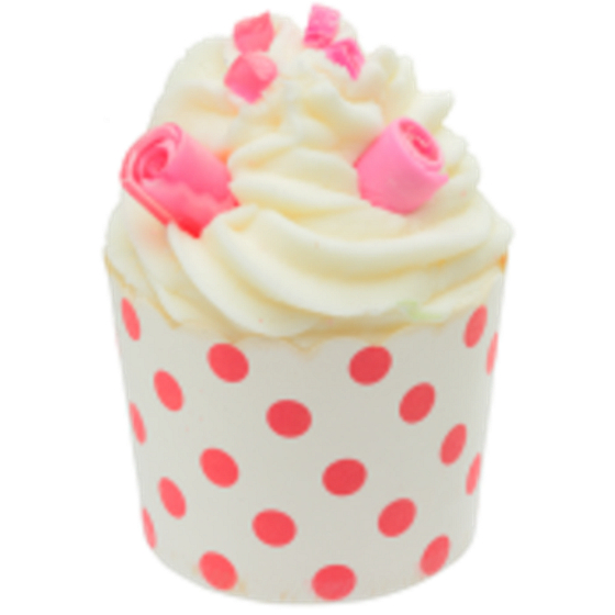 Bomb Cosmetics Polka Dot Princess - Polkadot Princess Bath basket 110 g