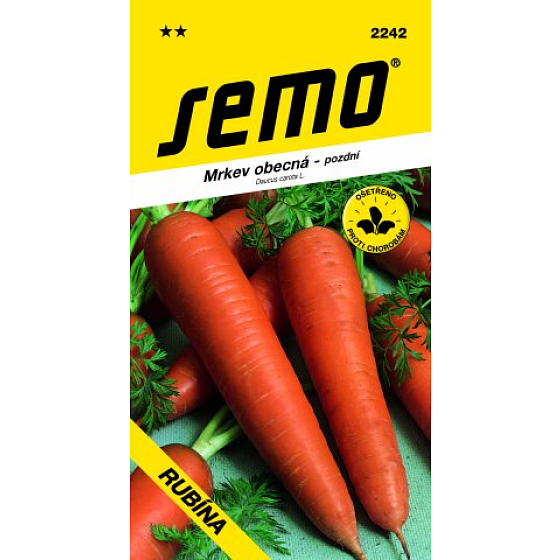 Semo Common Carrot Late Rubína 3 g