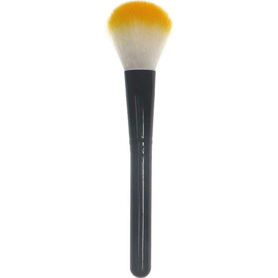 Cosmetic brush for blush white-yellow 15 cm 30350