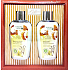 Bohemia Gifts Honey and Goat Milk shower gel 250 ml + hair shampoo 250 ml, cosmetic set