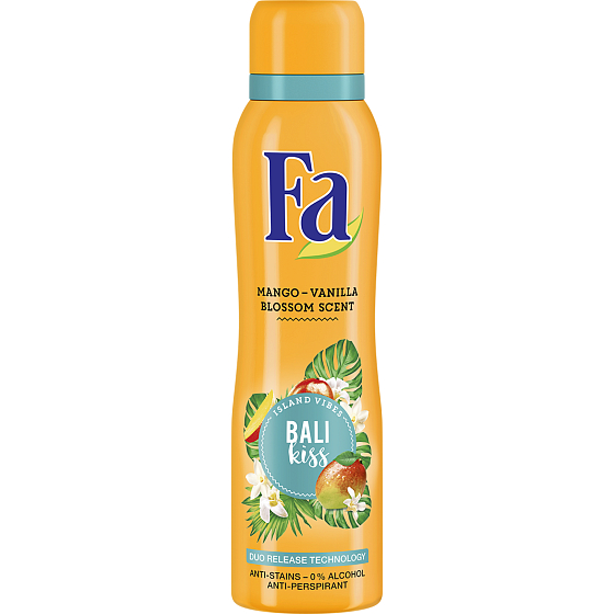 Fa Island Vibes Bali Kiss antiperspirant deodorant spray 150 ml