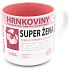 Nekupto Mug with the inscription Super Woman 0.4 liters