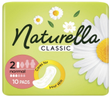 Naturella Classic Normal sanitary pads with chamomile scent 10 pieces