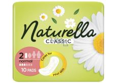 Naturella Classic Normal sanitary pads with chamomile scent 10 pieces