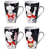 Christmas ceramic mug design mix Snowmen 400 ml in a box