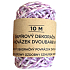 Albi Decorative string two-colour Purple and white 10 m