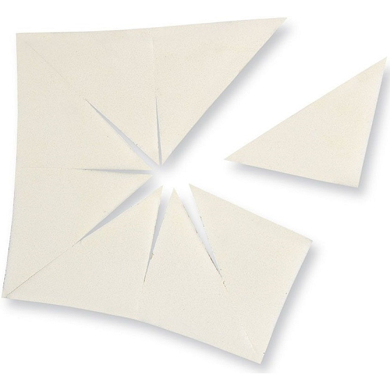 Artdeco Make-up Sponge Edges triangular make-up sponges 8 pieces
