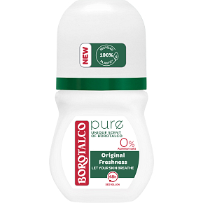 Borotalco Roll On Pure original deodorant roll-on, 50 ml