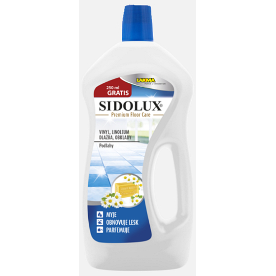 Sidolux Premium Floor Care Chamomile for washing vinyl, linoleum, tiles and tiles 1 l