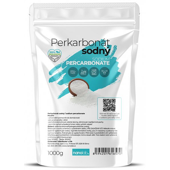 Nanolab Sodium percarbonate oxidizing and bleaching laundry detergent 1000 g