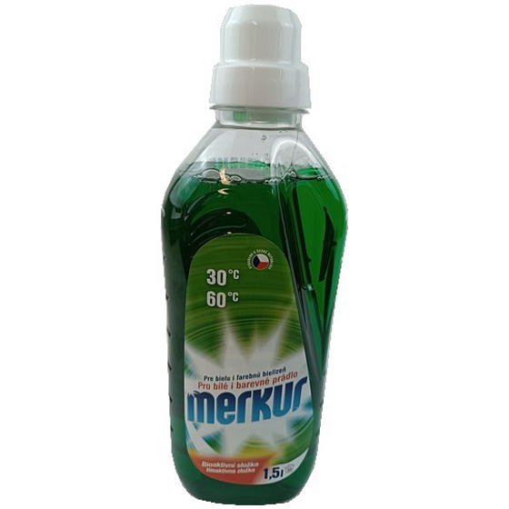 Merkur washing gel for white and coloured clothes 30 doses 1,5 l