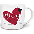 Nekupto Gift mug with dedication I love you 300 ml