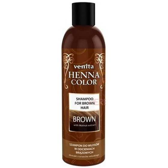 Venita Henna Color Brown Shampoo for brown hair 250 ml