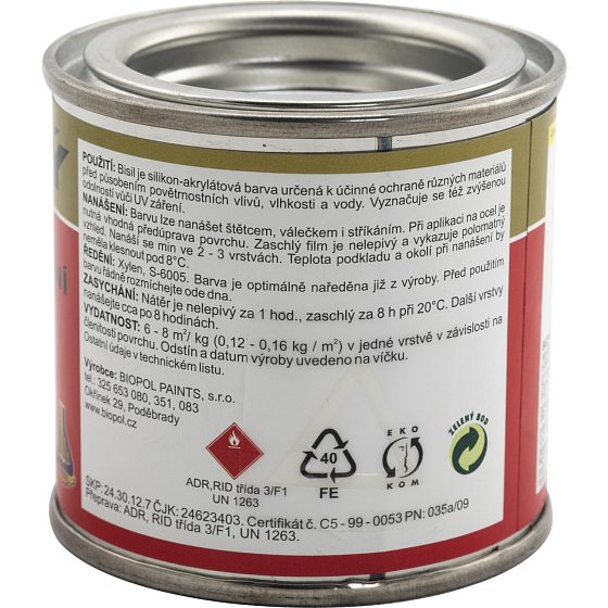 Bisil universal paint, gold, 80 g