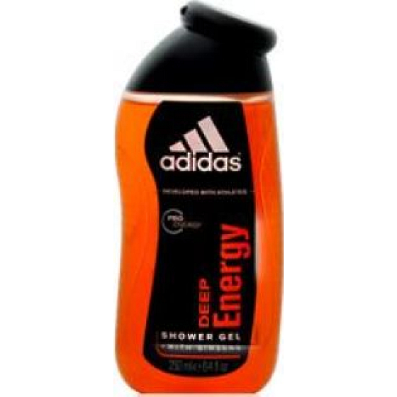Adidas Deep Energy shower gel for men 250 ml