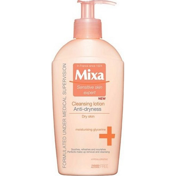 Mixa Cleansing Lotion Anti-Dryness cleansing lotion against drying 200 ml