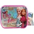 Disney Frozen Elsa and Anna staples 2 pieces + hair bands 2 pieces + mini comb 1 piece + etue, gift set