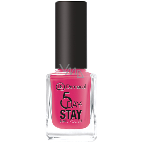 Dermacol 5 Day Stay Long-lasting nail polish 16 Miami Style 11 ml