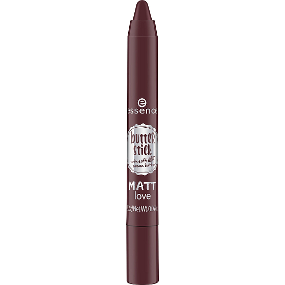 Essence Butter Stick Matt Love lip color 05 Berry Gold 2.2 g