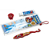 Angry Birds Soft toothbrush with cap + toothpaste 24 g + case, for children travel set