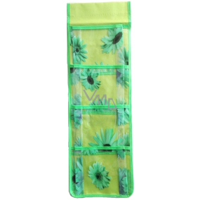 Hanging pocket green 54 x 18 cm 4 pockets 712