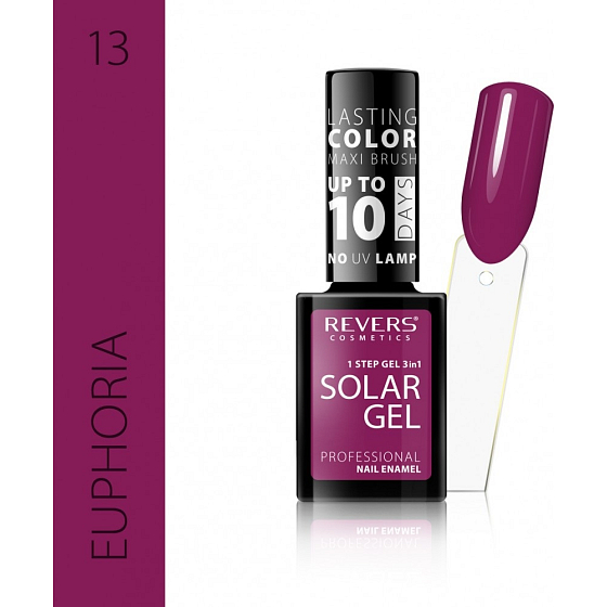 Revers Solar Gel gel nail polish 13 Euphoria 12 ml