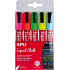 Apli Liquid Chalk Chalk marker round tip 5,5 mm 5 pieces, set